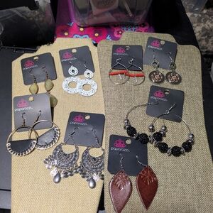 Fashion Pierced Earrings NWT 8 Pair paparazzi Fashion
